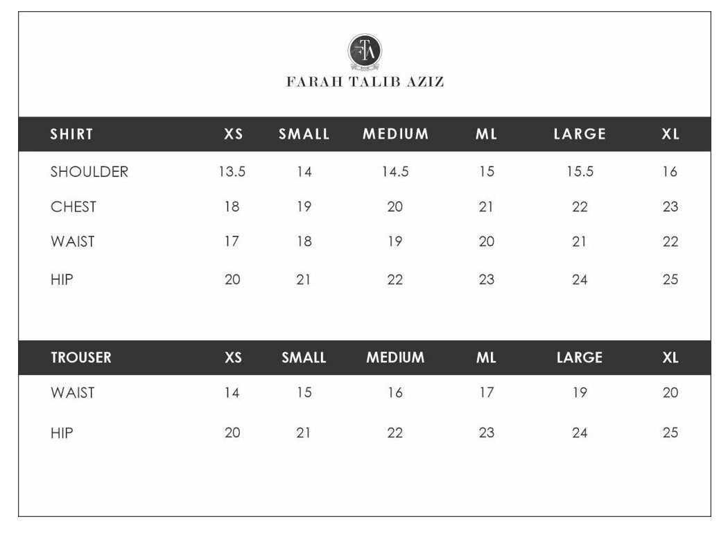 MINAAL WRAP (SHIRT ONLY)