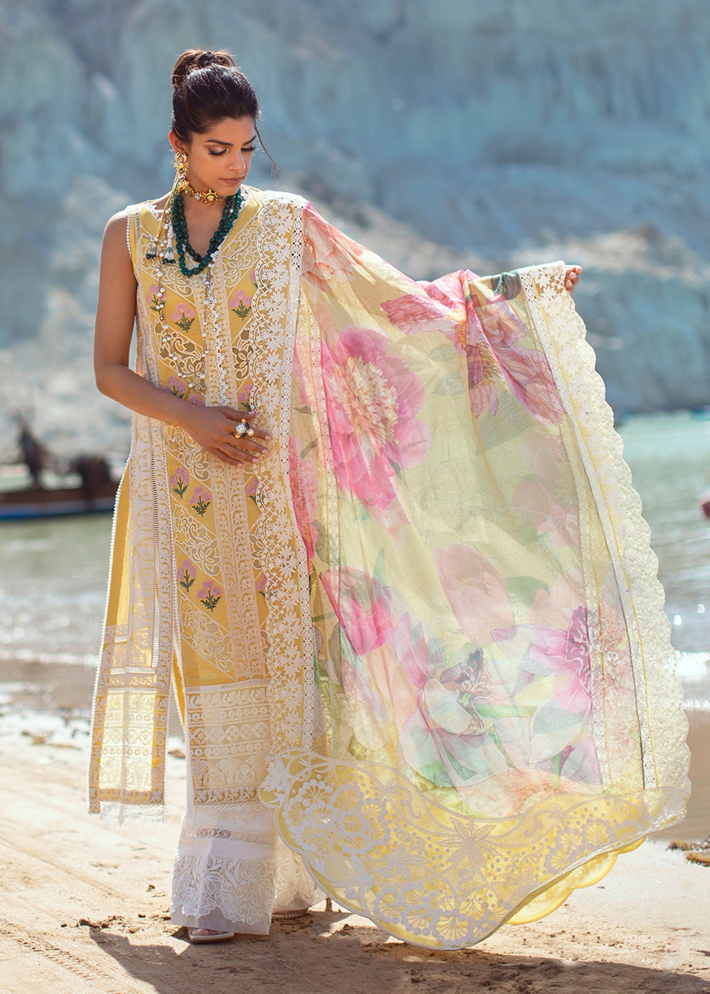 Chikkankari Reinvented - 7B - Sunshine