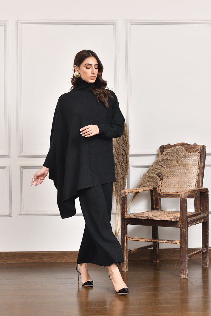 Jenny Knit Set Black