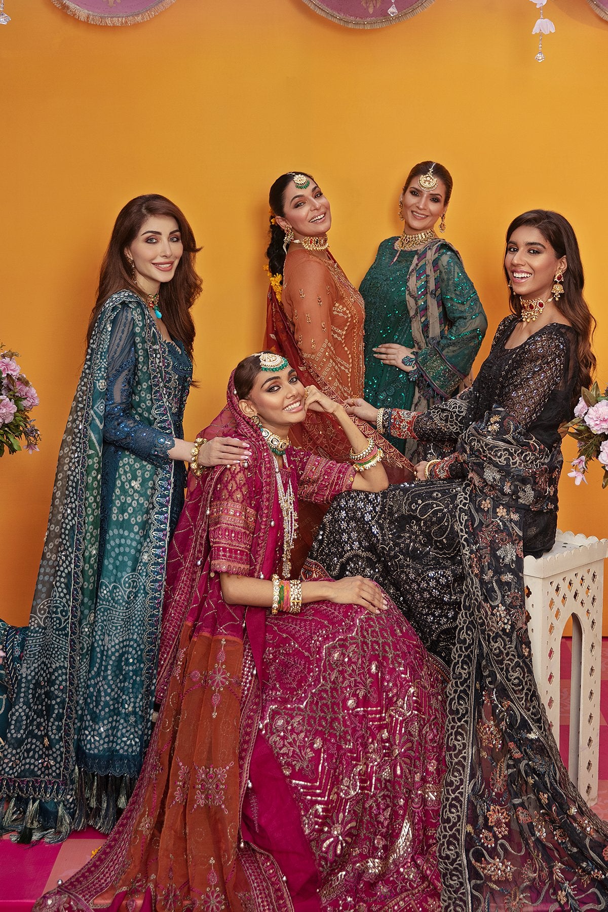 MAHGUL - (UNSTITCHED)