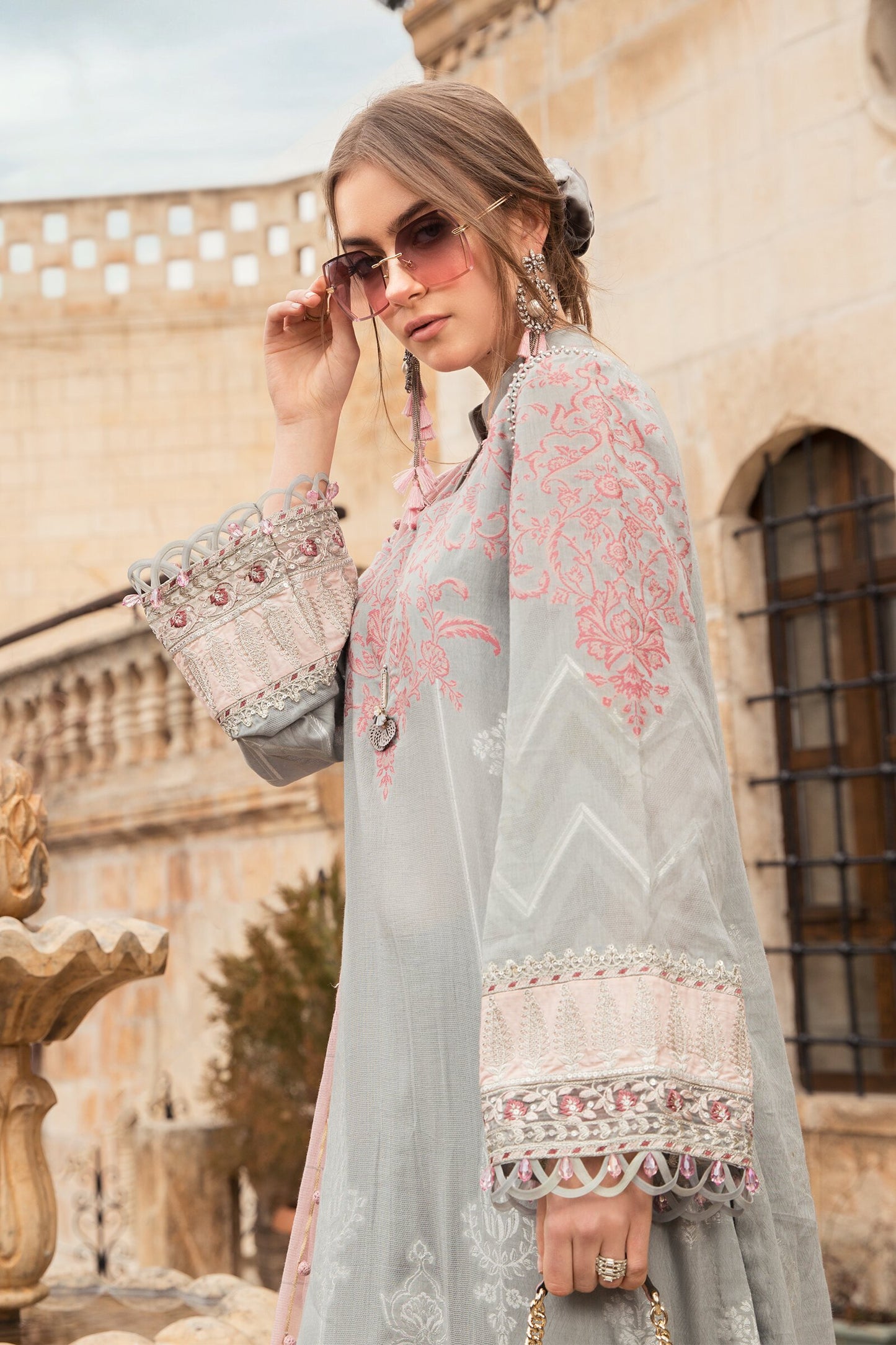 Unstitched Lawn D-2103-B