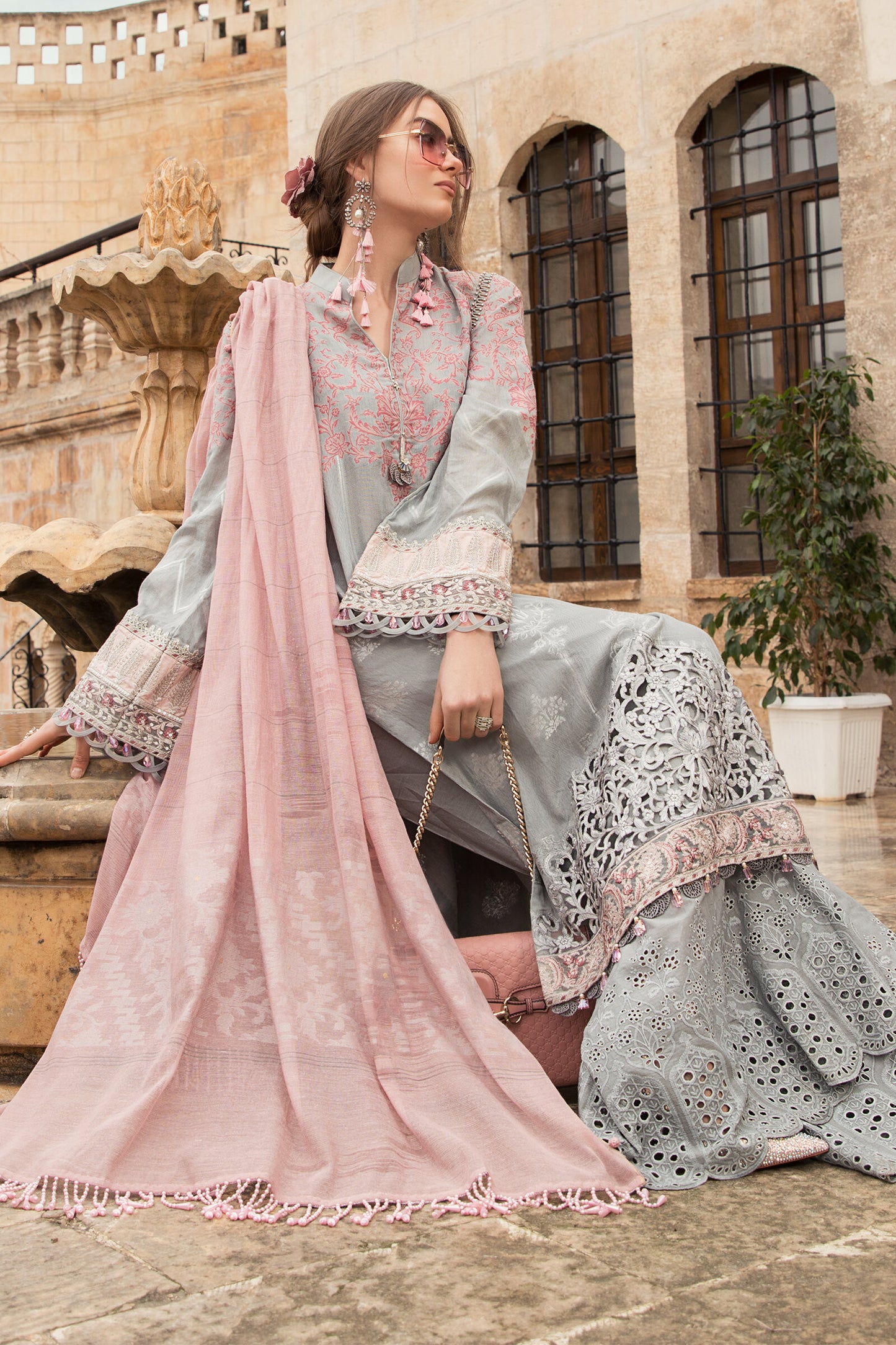 Unstitched Lawn D-2103-B