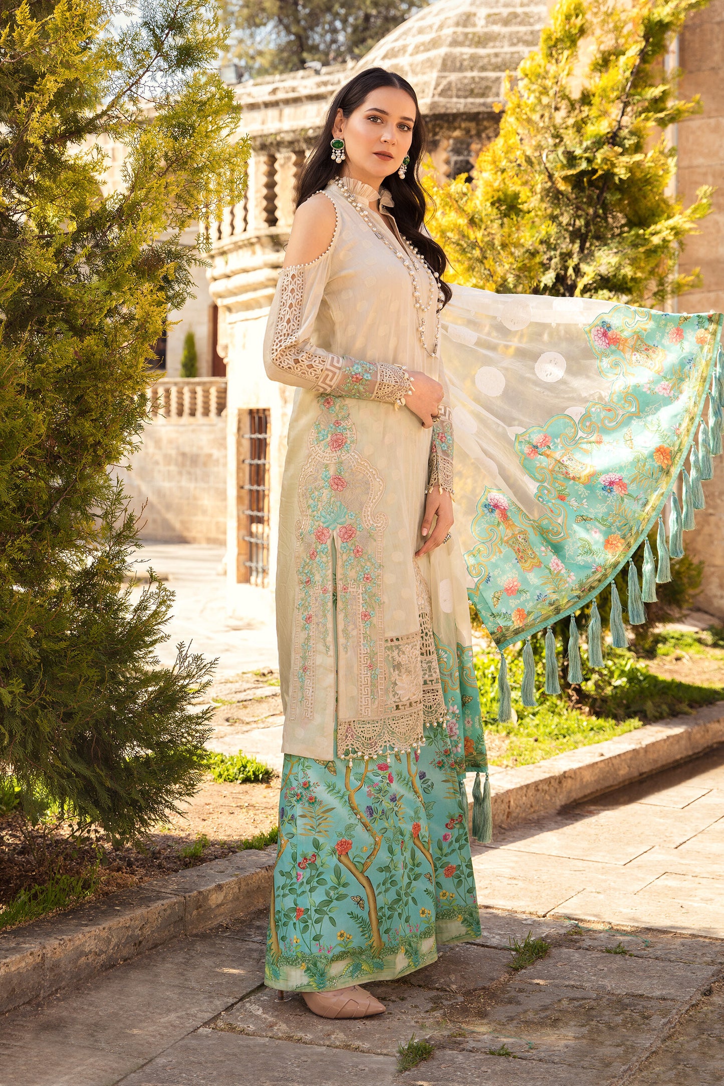 Unstitched Lawn D-2107-A