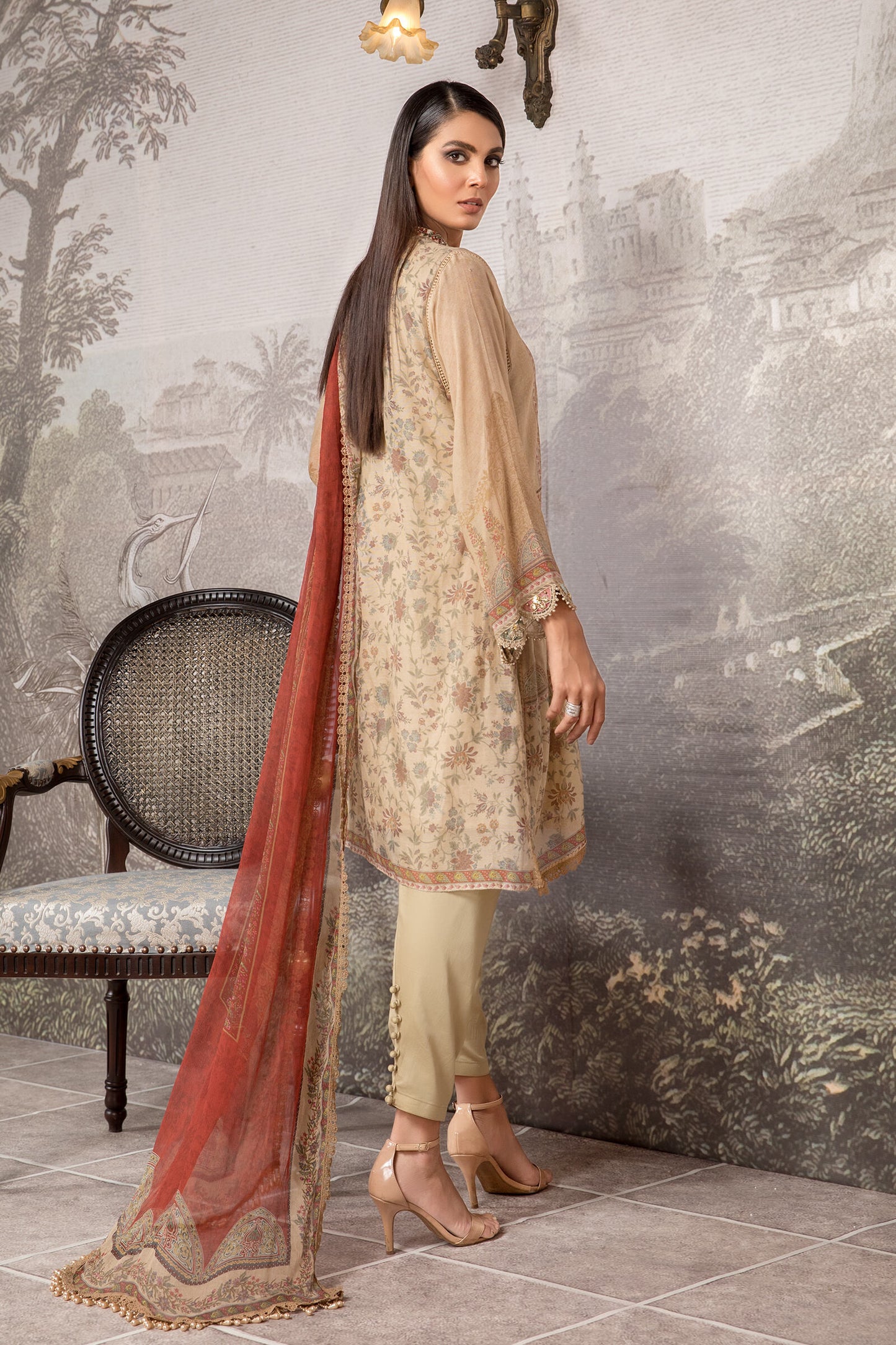 Unstitched Silk Net - SN-103