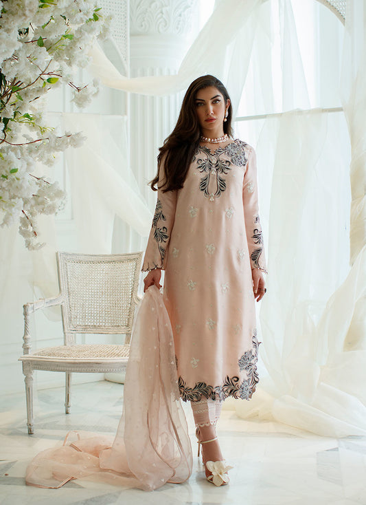 SAKURA ROSE SHIRT AND DUPATTA