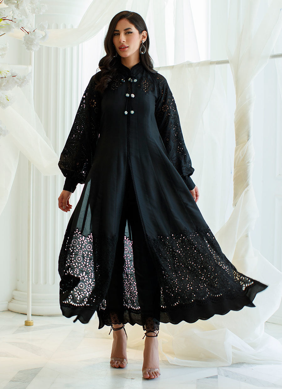 NOIR CUTWORK SHIRT