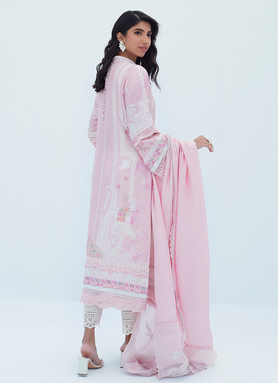 AERIN BLUSH SHIRT AND DUPATTA