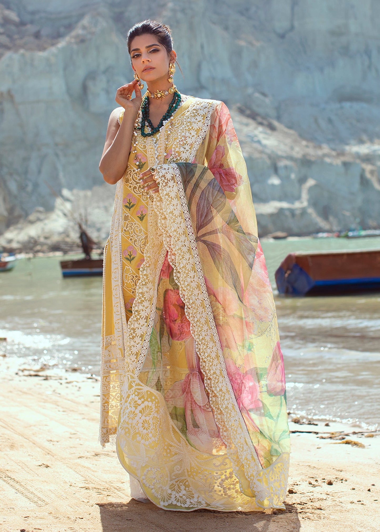 Chikkankari Reinvented - 7B - Sunshine