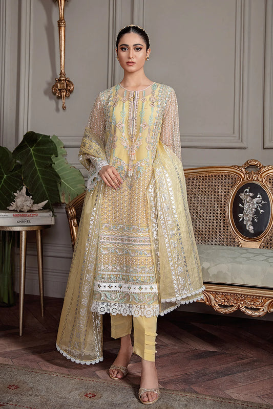 EMBROIDERED KURTA WITH 'PANNI' DUPATTA SET (D-10)