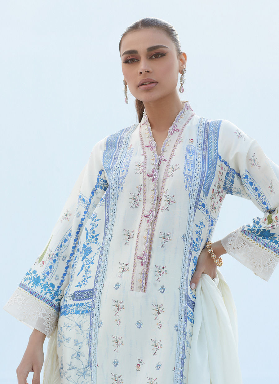 ERICA IVORY SHIRT AND DUPATTA