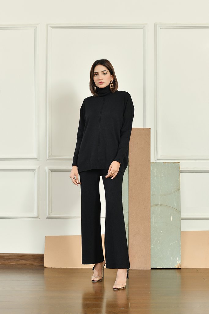 Emma Highneck Knitted Suit