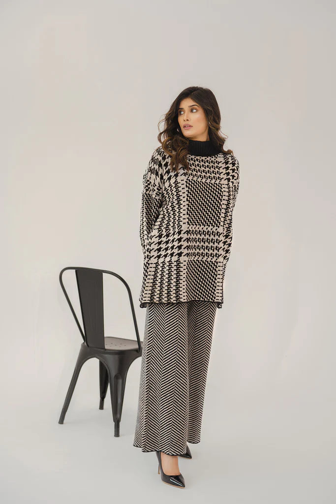 Ferve Checkered Suit