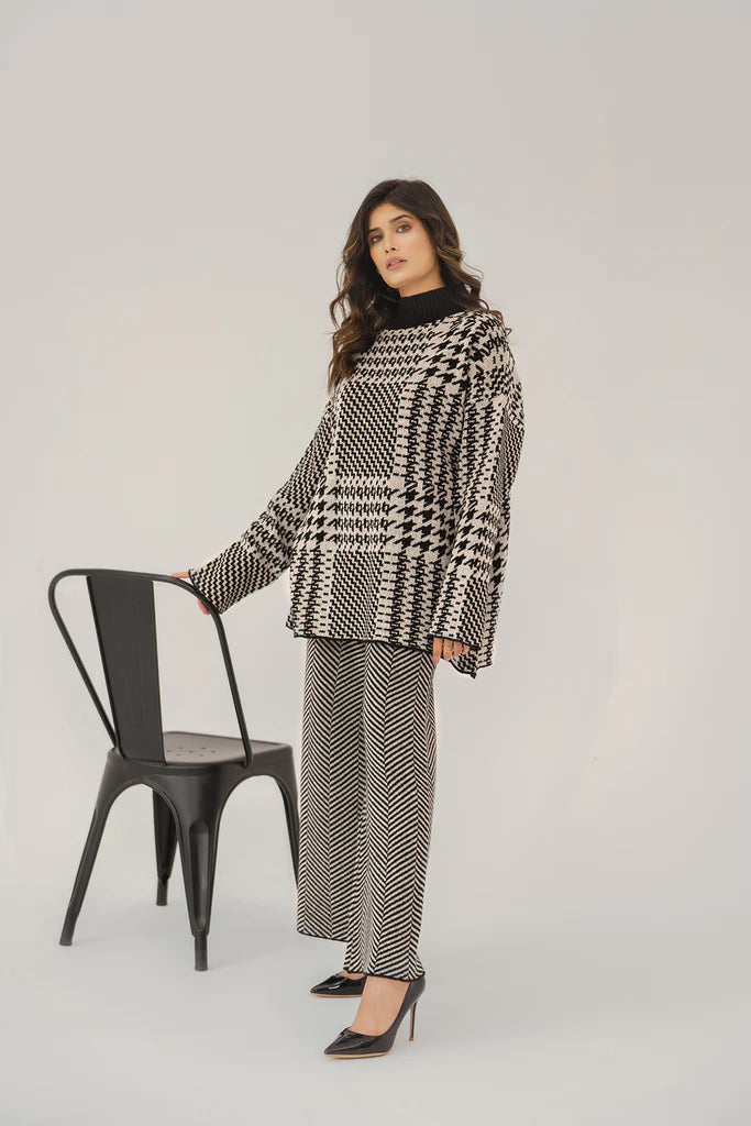 Ferve Checkered Suit