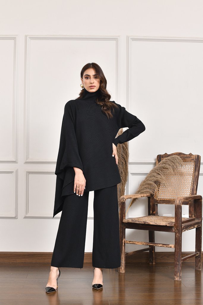 Jenny Knit Set Black