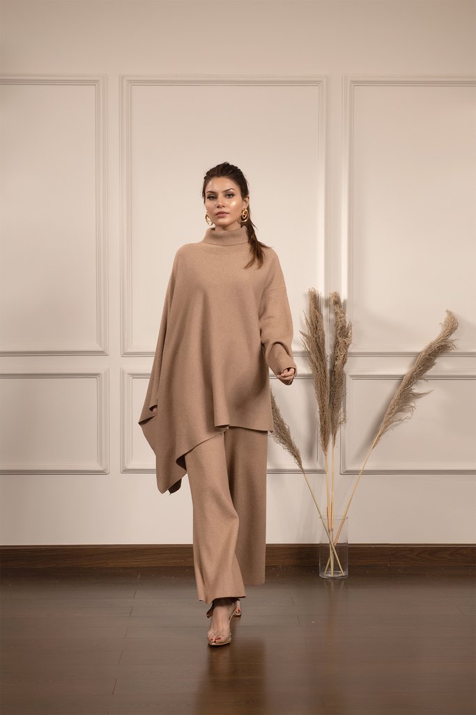 Jenny Knit Set Brown