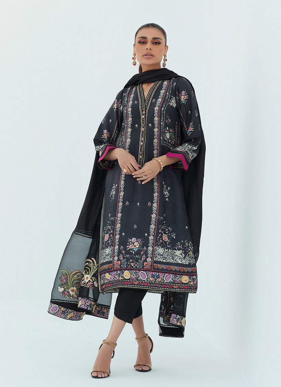 LEO SABLE SHIRT AND DUPATTA