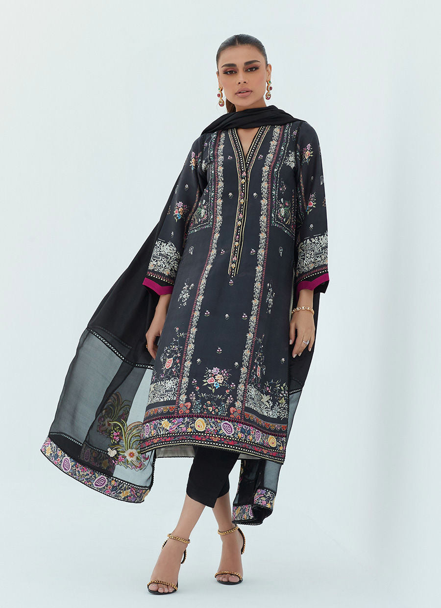 LEO SABLE SHIRT AND DUPATTA