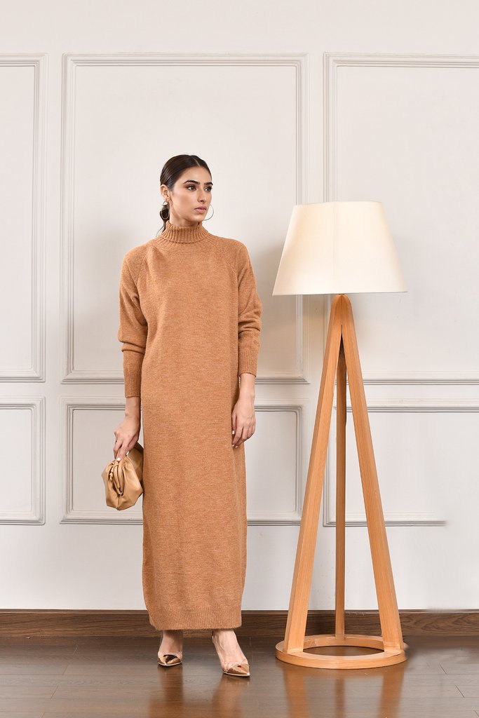 Lia Oversized Dress Khaki