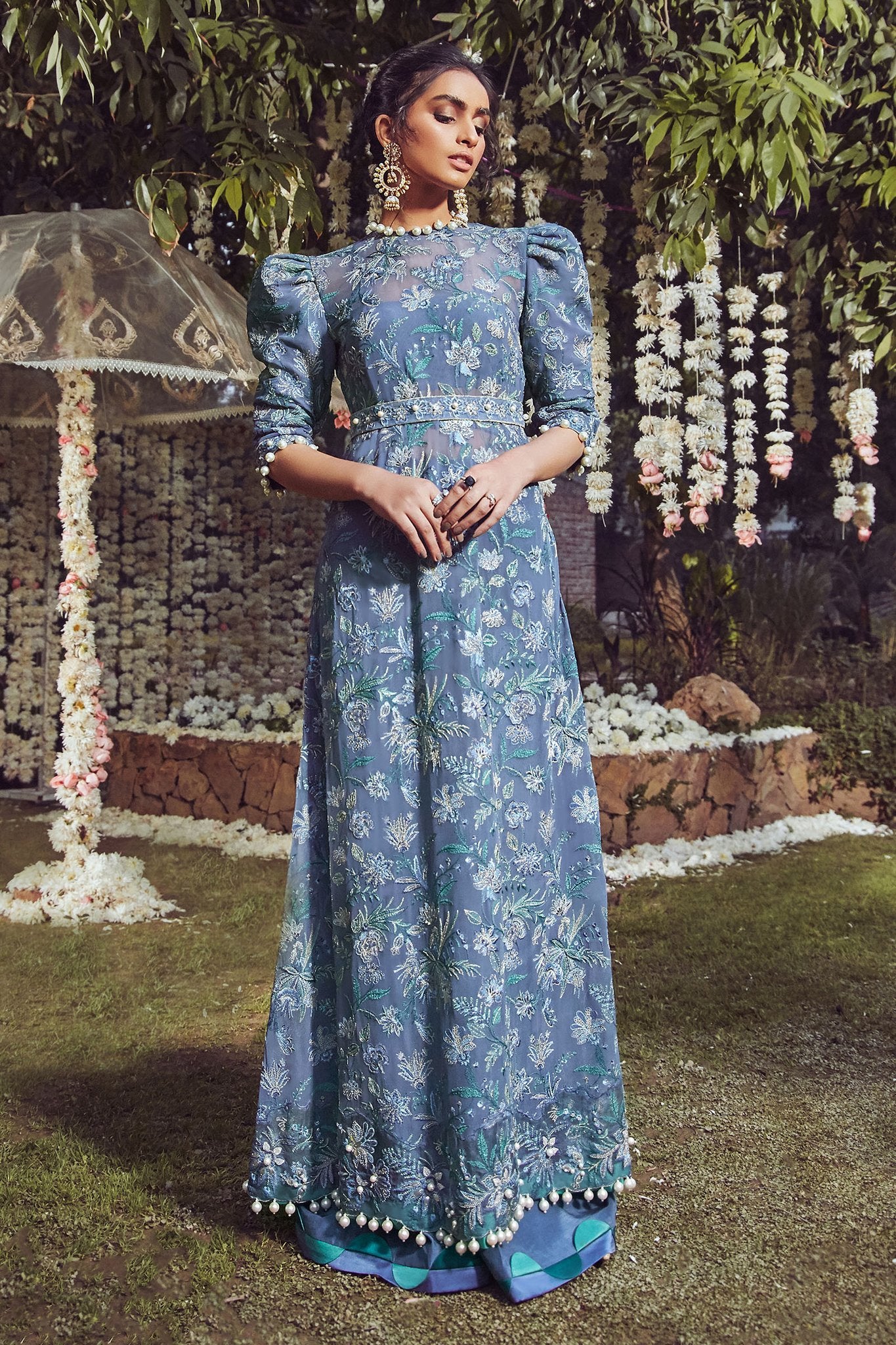 NUAGE BLEU (UNSTITCHED )