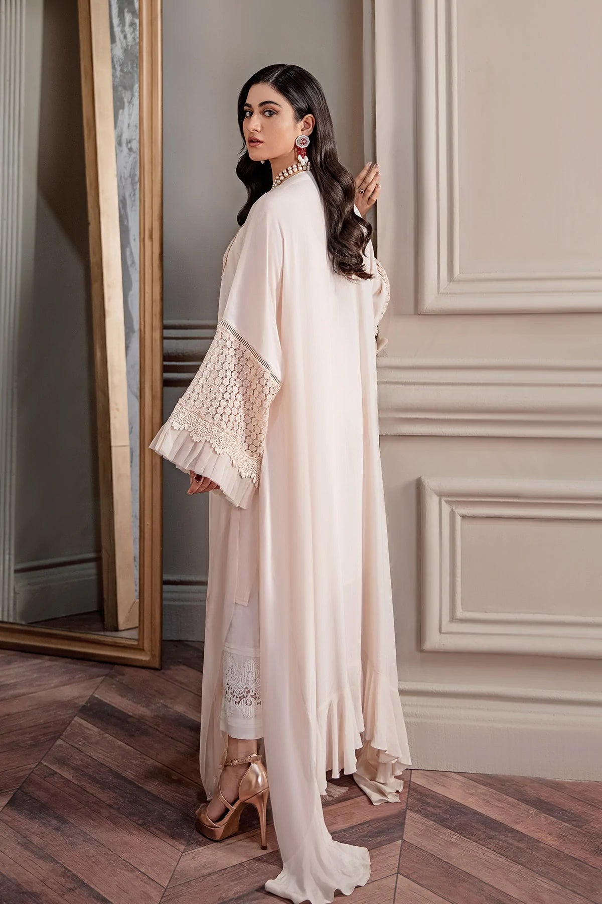 NUDE PEACH KAFTAN (D-07)