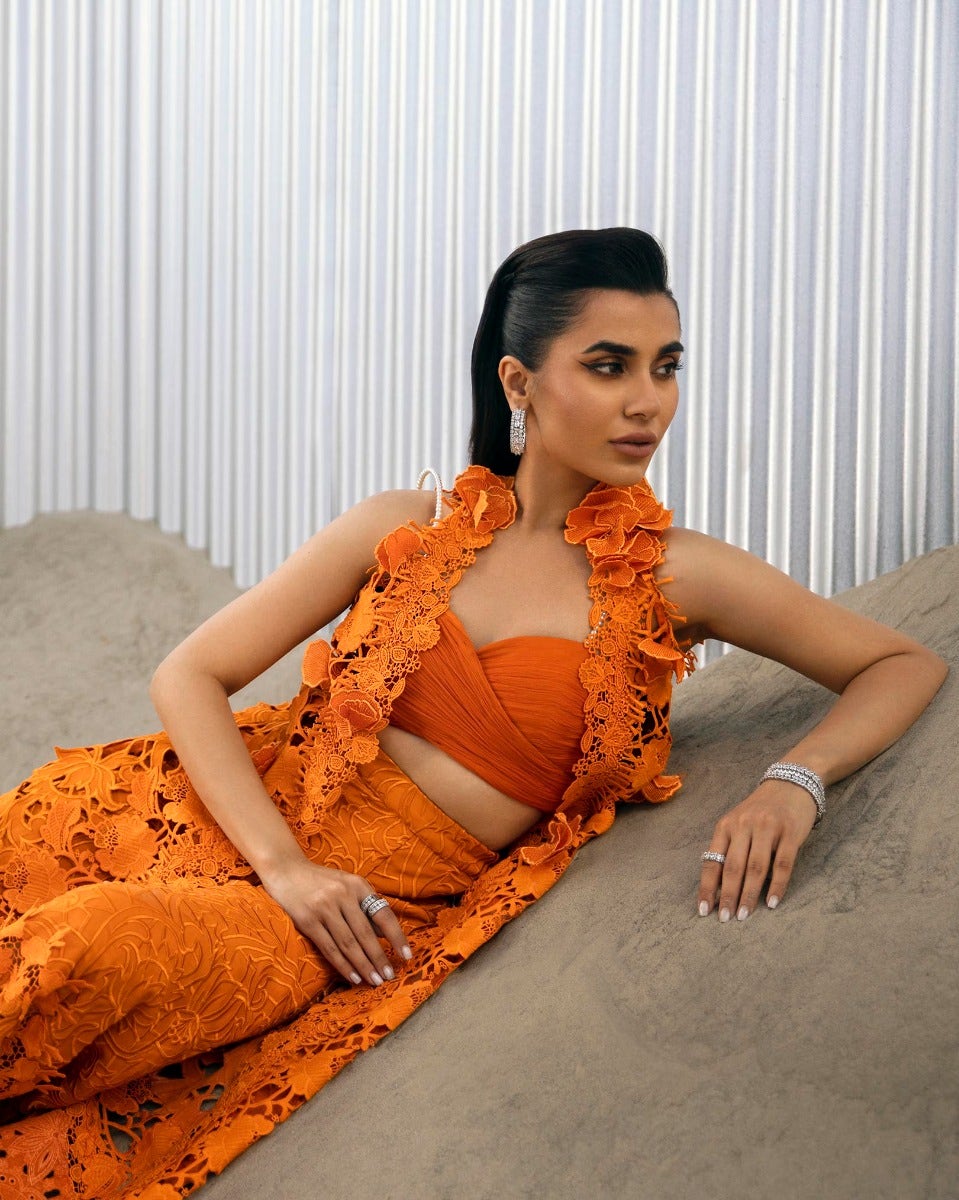 ORANGE CUTWORK