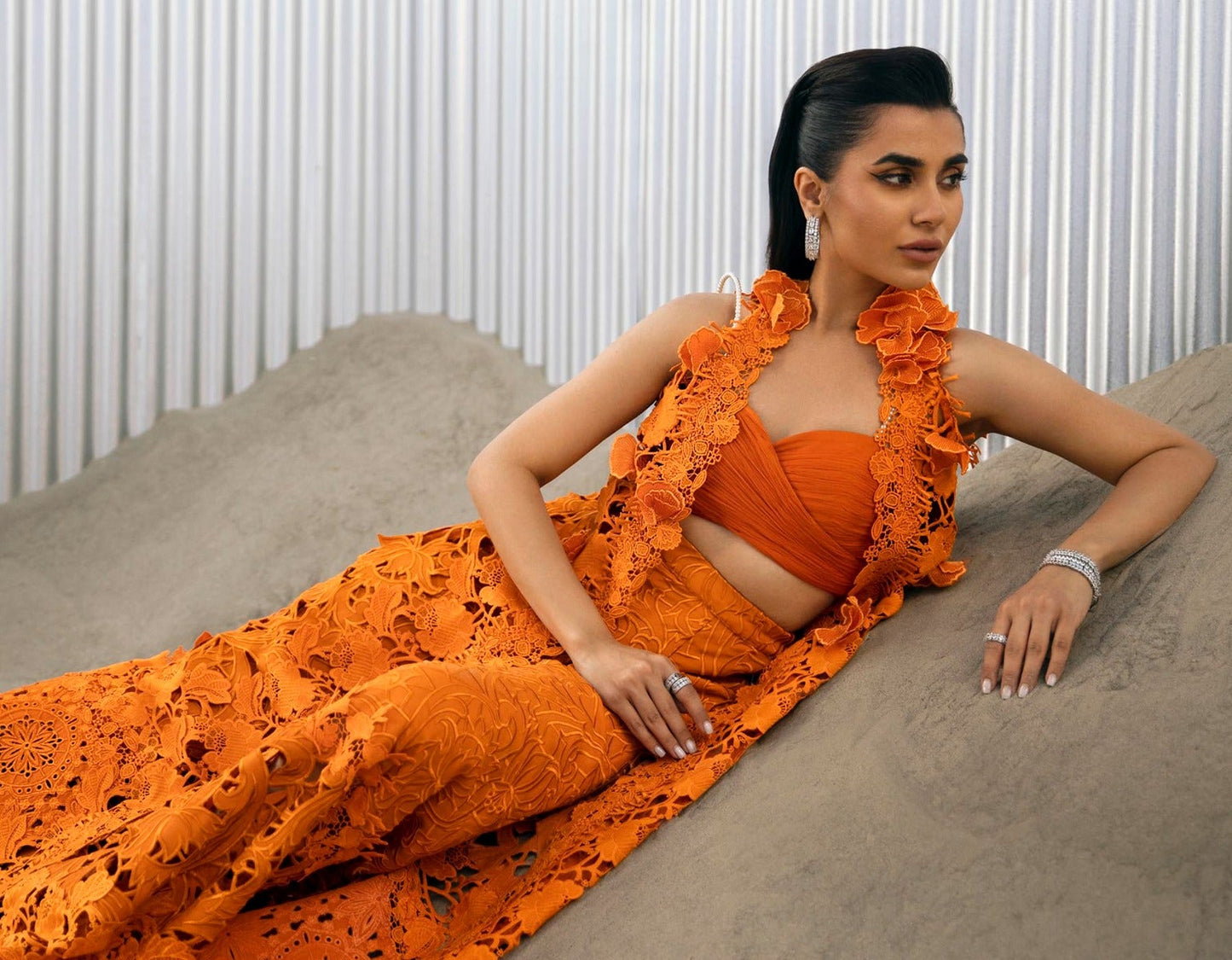 ORANGE CUTWORK