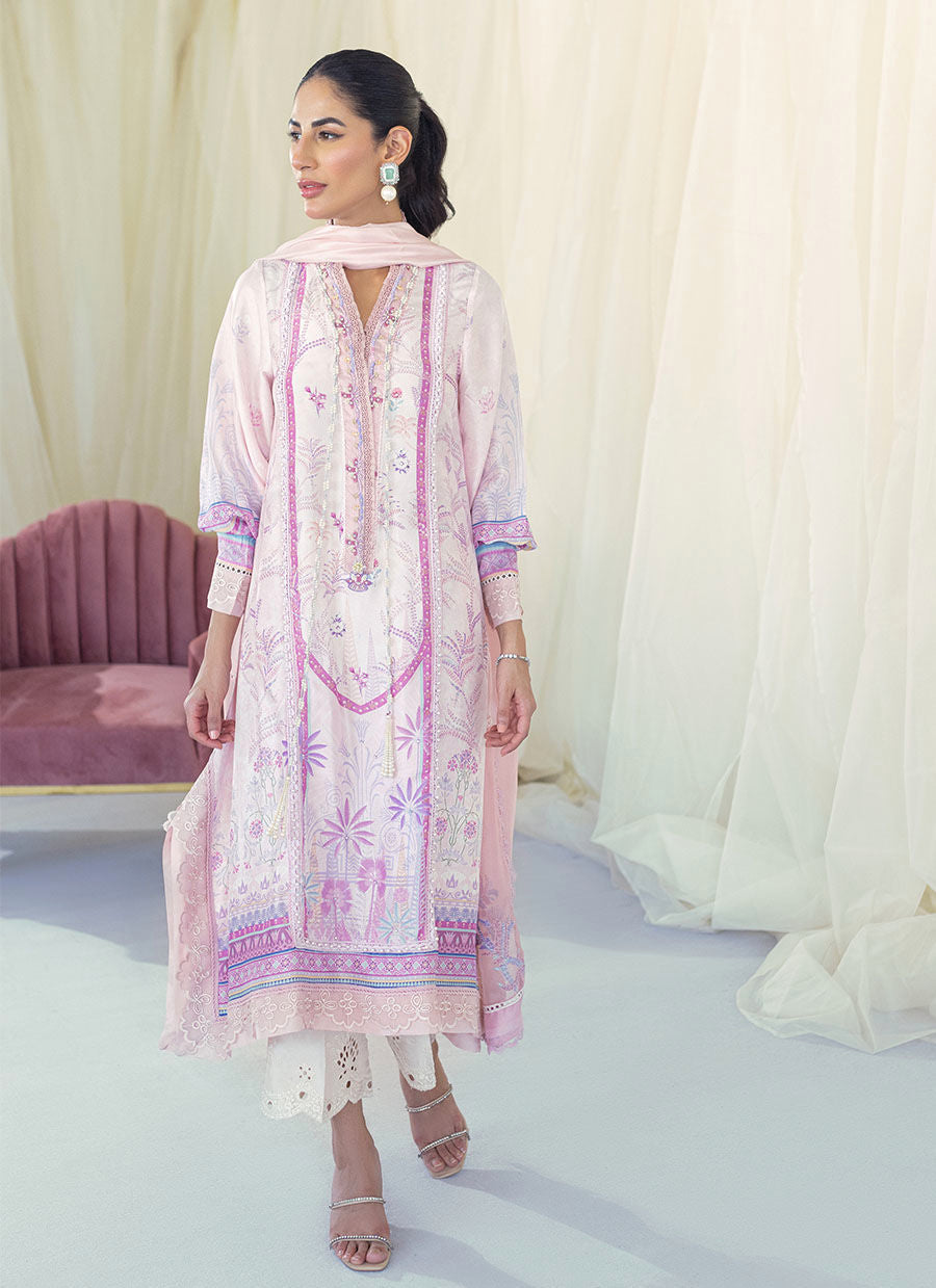 RORY BLUSH SHIRT AND DUPATTA