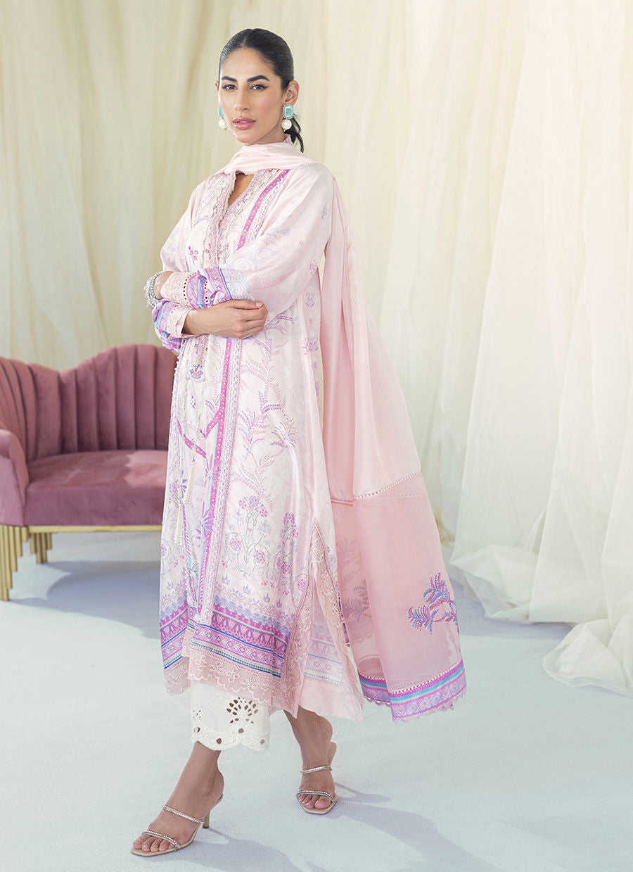 RORY BLUSH SHIRT AND DUPATTA