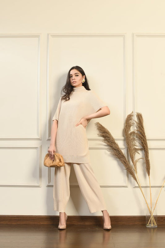 Roxy high neck seperates ivory