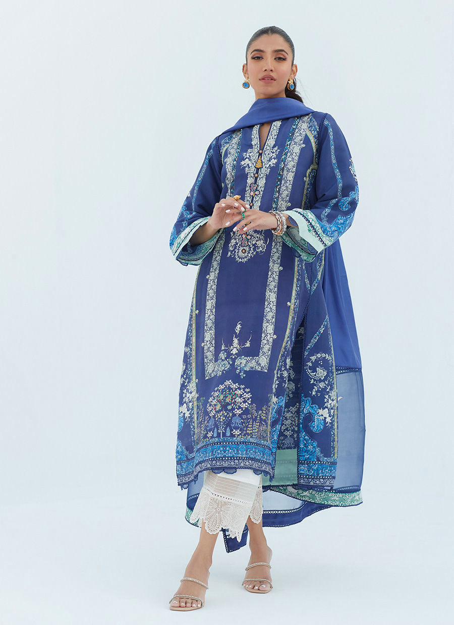 SIMI LAPIS SHIRT AND DUPATTA