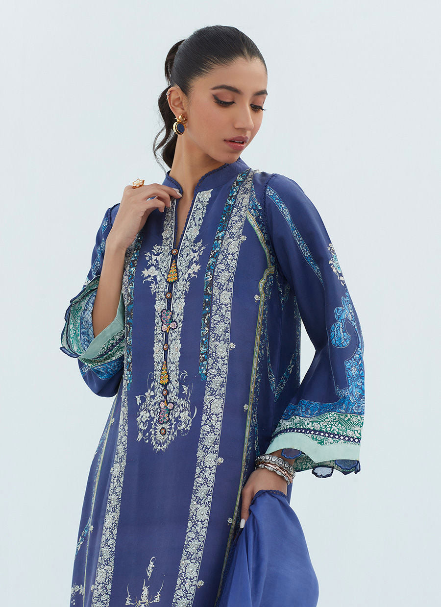 SIMI LAPIS SHIRT AND DUPATTA