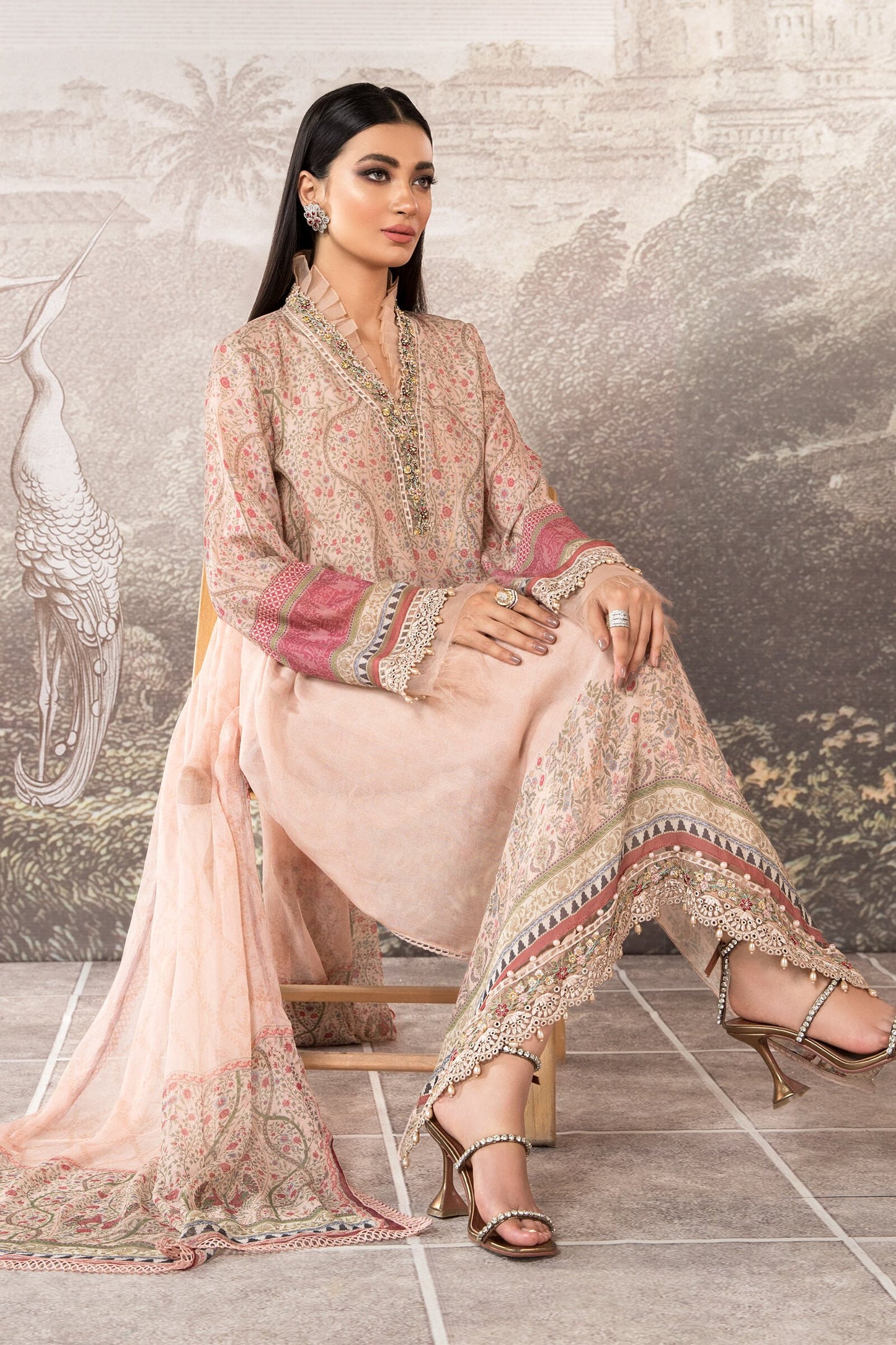 Unstitched Silk Net - SN-101