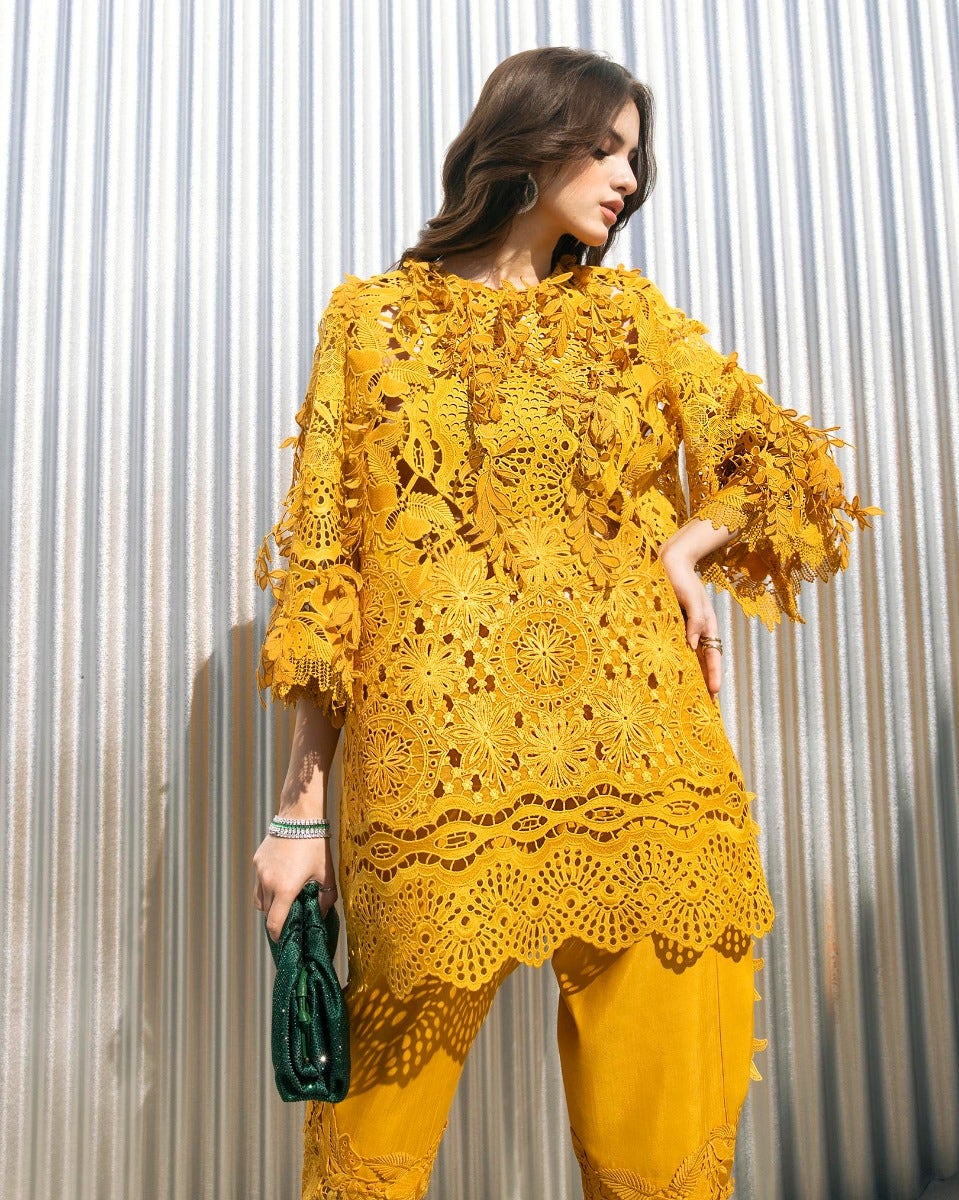 YELLOW CUTWORK