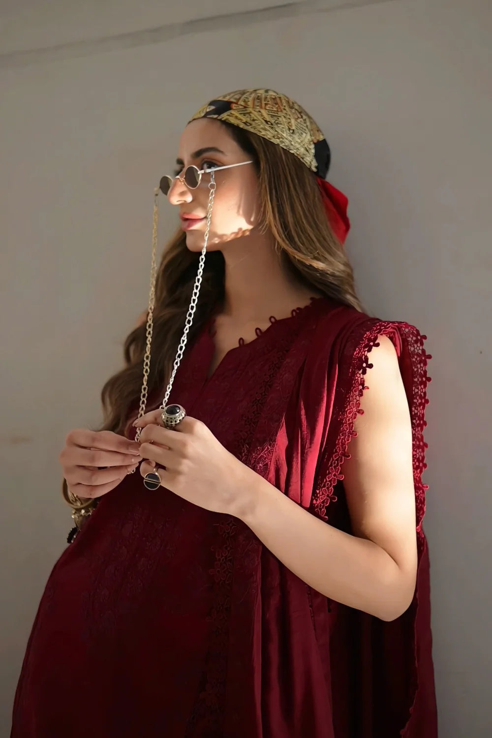 ZAHRA 2: MAROON NEL-23604
