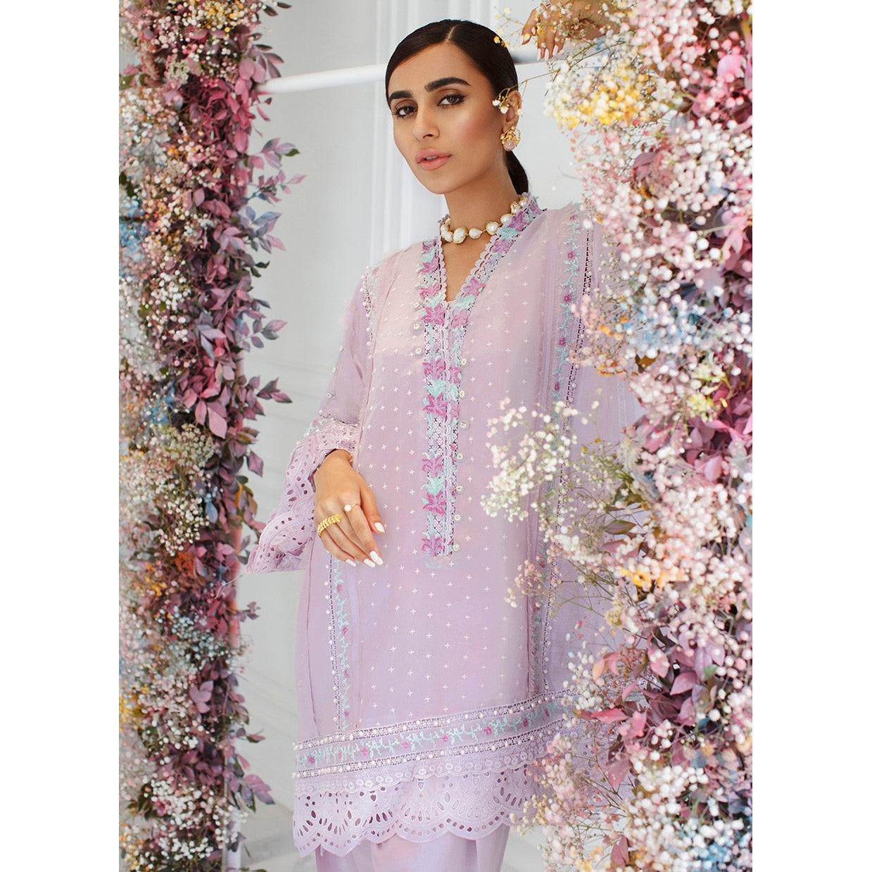 LILAC CROSS STITCH