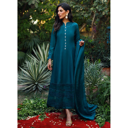 EMERALD STELLA SHIRT WITH DUPATTA