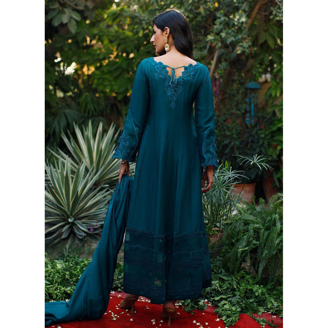 EMERALD STELLA SHIRT WITH DUPATTA