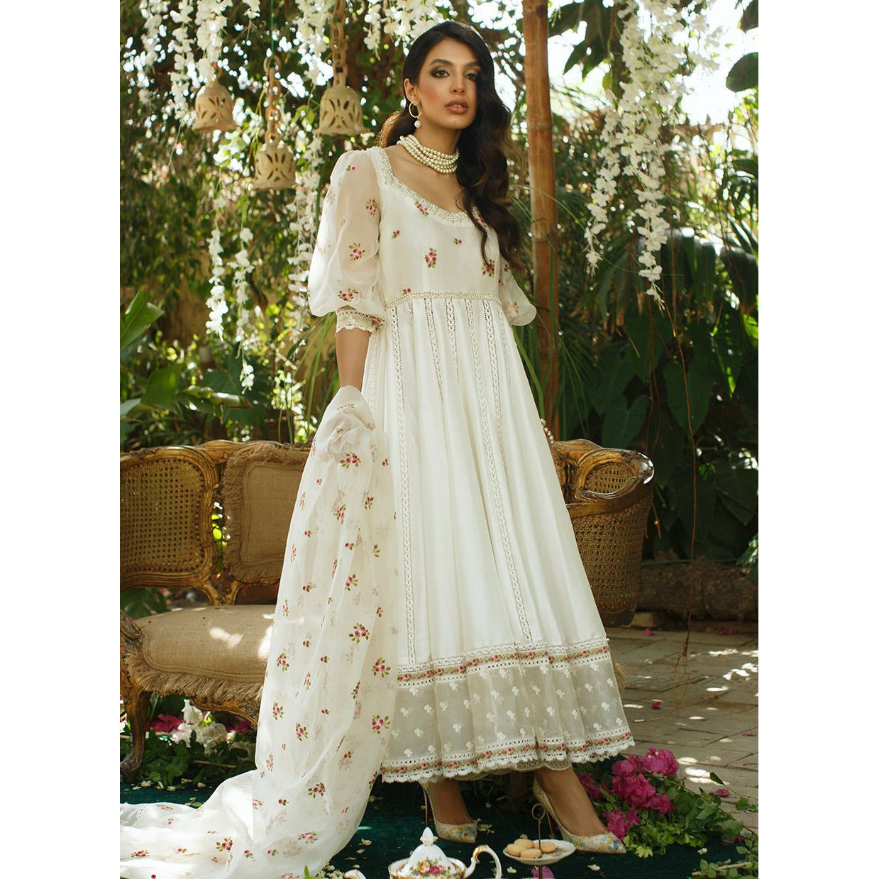 IVORY RAYNA KALIDAAR AND DUPATTA