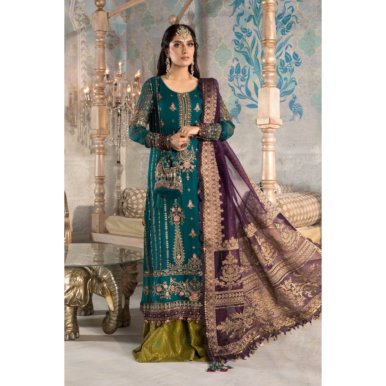 Mbroidered Unstitched - Maria B